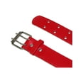thumbnail image 4 of CTM Kid's Leather Two Hole Jean Belt (Pack of 2 Colors), 4 of 5