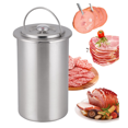 thumbnail image 4 of Pressure Ham Maker, Stainless Steel Meat Press for Making Homemade DeliMeat with Thermometer, 4 of 7