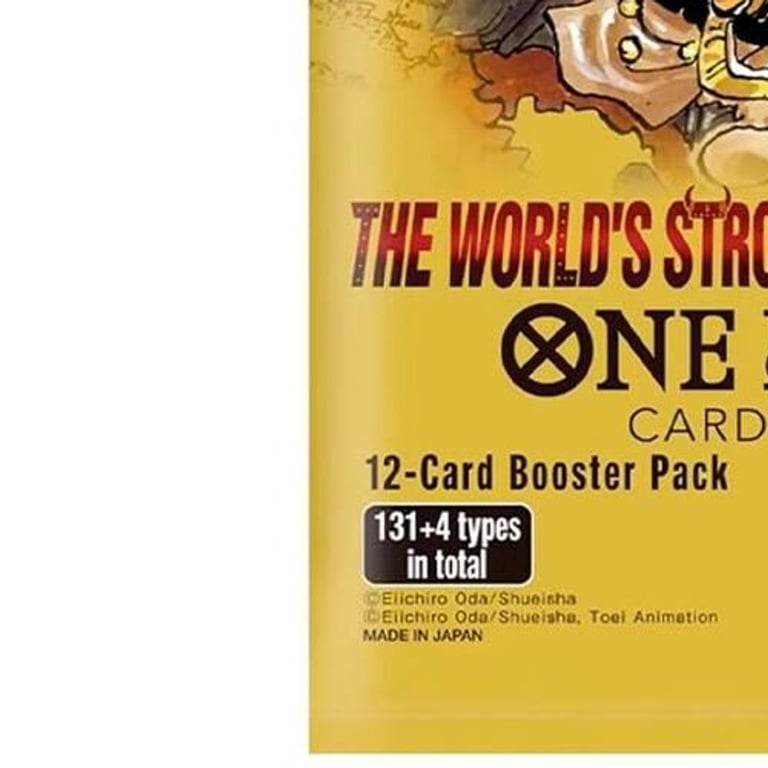 Collectible 2026 One Piece The World's Strongest Warriors Booster