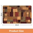 thumbnail image 4 of Premium Quality Bathroom Rug, Modern Geometric Patchwork Design, Perfect Floor Decor for Bedroom, Office, Living Room, Entryway, Protects Hardwood Floors, Rockwood Collection, 20x32 inch, 4 of 5