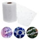 thumbnail image 5 of Cinta de malla de 4 rollos Cinta de malla de envoltura de flores Cinta decorada con bola de nieve, 5 of 7