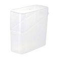 thumbnail image 2 of Refrigerator Cheese Storage Container Refrigerator Sliced Cheese Container Clear Cheese Butter Storage For Cheese Preservation Dip Containers Metal Lunch Container Glass Organizer Containers Fridge, 2 of 4