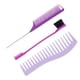 thumbnail image 5 of Juego de peine de cola de rata Jadeshay cepillo para teñir el cabello resistente y duradero, 5 of 14
