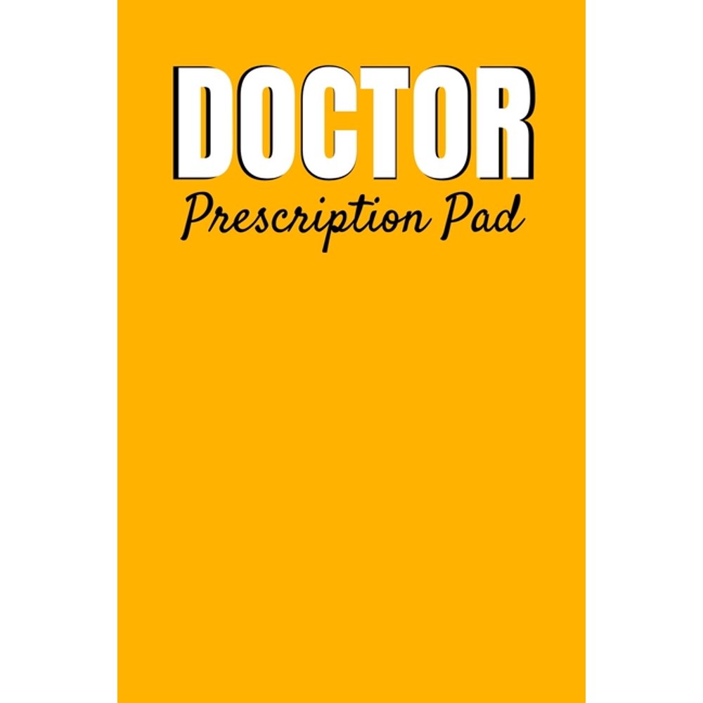 Doctors Prescription Pads | Printed Prescription Pads: Standard and ...