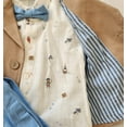 thumbnail image 5 of Infant to Toddler Nautical Inspired Jacket, Button-Up Long Sleeve Shirt & Pants Full 3-Piece Suit, 5 of 5