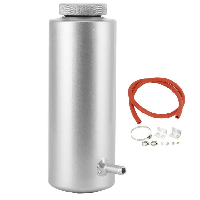 Overflow , Aluminium Alloy Overflow , Professional Overflow Catch Bottle, Corrosion-resistant For Car Vehicle Silver