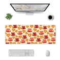 thumbnail image 3 of Disketp Gaming Mouse Pad Cups Of Tea Pattern Large Mouse Mat Long Extended Desk Pad Non-Slip Rubber Mice Pads Stitched Edges Thin Pad (11.8x31.5 Inch), 3 of 9