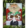 thumbnail image 3 of Jack Russell Christmas Santa Garden Flag, 3 of 3