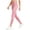 #013-Pink, variant on Favoffer Women's Imitation Denim Yoga Pants High Waist Tight Fit Hip Lifting Tummy Control Stretch Casual Trousers Outdoor Fitness Activewear