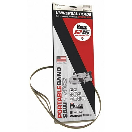 UPC: 0050326002691 | Morse Band Saw Blade 27-3/16 Blade L PK3 ZWEP271216MC