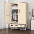 thumbnail image 3 of Bedroom Closets Wardrobes Storage Cabinet Drawers Women Clothing Rack Stand Wardrobes Free Shipping Display Cheap Furniture My Lux Decor Round, 3 of 11