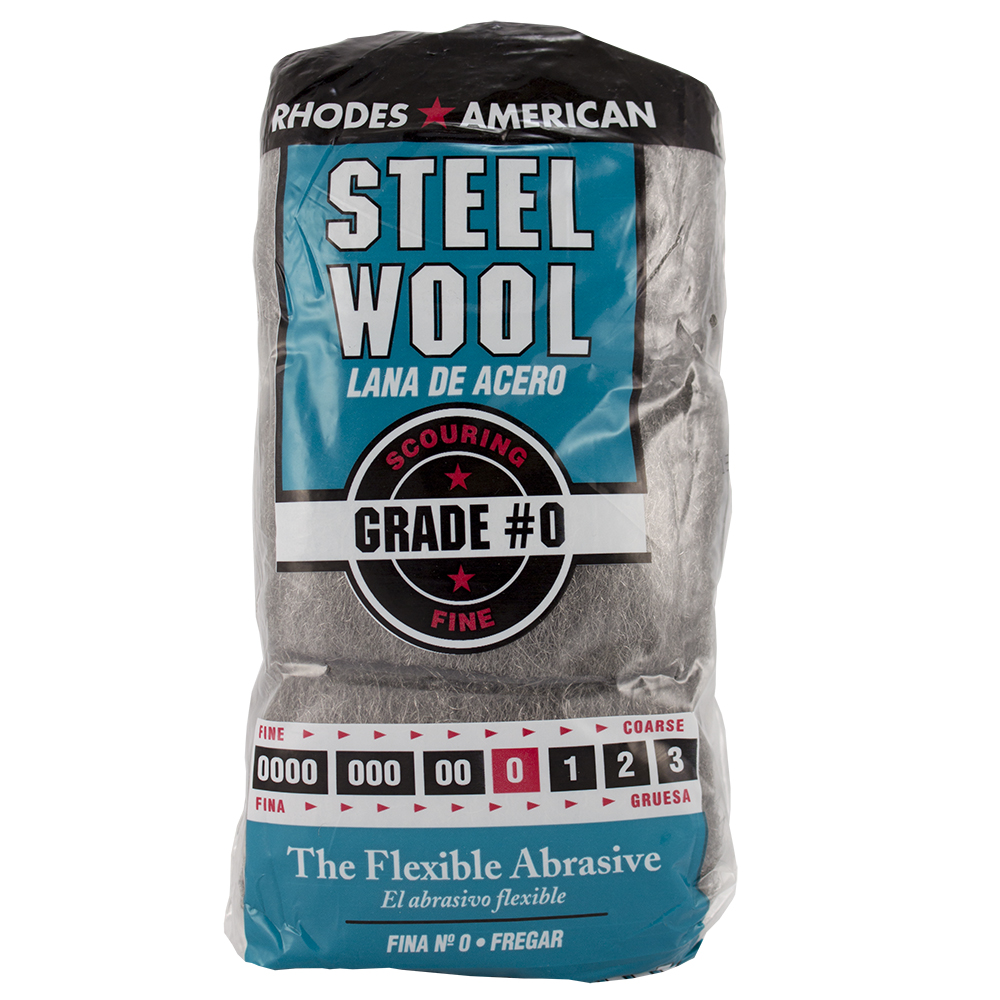 Homax Steel Wool, Fine, GRADE 0, 12 Pads