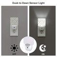 thumbnail image 5 of Uemuo Green Blue Avocado Night Light, Night Lights Plug into Wall, Dusk to Dawn Sensor Warm White Led Night Light 0.5W-UK, 5 of 9