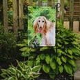 thumbnail image 2 of Carolines Treasures BB9876GF Afghan Hound St Patricks Flag Garden Size  Small multicolor, 2 of 2