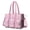 Pioneer Flower Floral-1, variant on Teacher Tote Bag,Pioneer Flower Floral Print Pattern Teacher Utility Tote Bag,Large Work Tote Bags for Women with Multiple Pockets,Top Zipper Closure,13.8x10.6x6.7 Inch