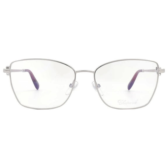 Chopard VCHF50S 0579 Women's Full Rim Grey Metal Frame Eyeglasses