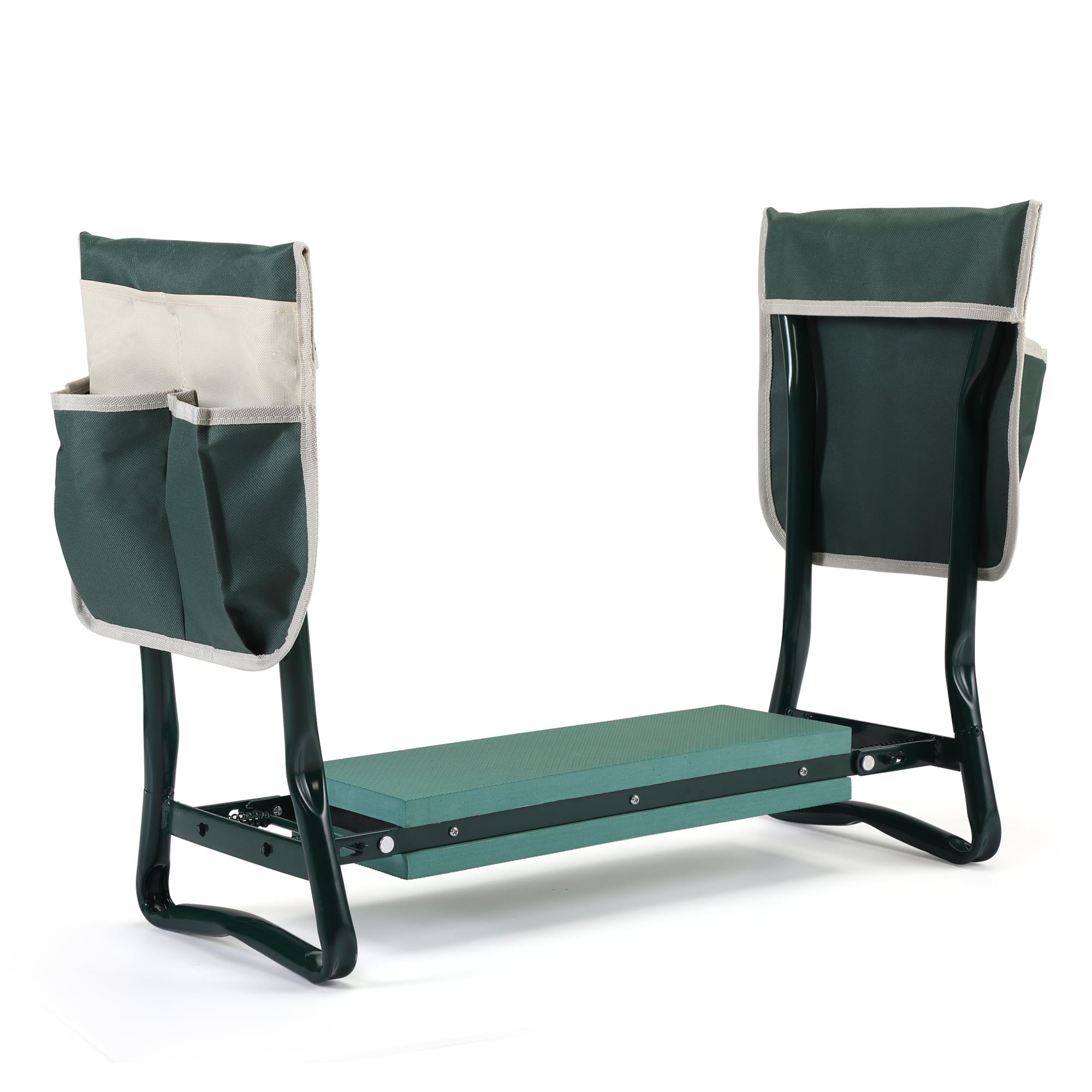Garden Kneeler Seat Fold Portable Bench Kneeling Pad E3R7 and Outdoors Tool E0H8 