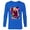 Navy, variant on Channel Zombies 3 Addison Forget the Rules - Long Sleeve T-Shirt for Men - Customized-Navy