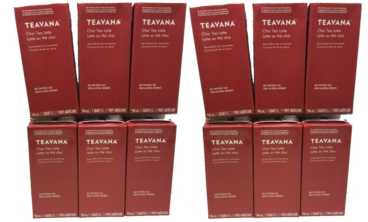 Starbuck's Teavana Chai Tea Latte Concentrate Spiced Black Tea