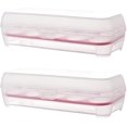 thumbnail image 1 of 2 piezas de bandejas de plástico para huevos para refrigerador, bandeja para huevos diabólica, 1 of 4