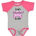 thumbnail image 3 of Inktastic Dad's Gaming Buddy Pink Controller Boys or Girls Baby Bodysuit, 3 of 5