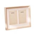 thumbnail image 1 of DOLITY Dual Medal Display Case Decoration Gifts Photo Frame for Patches Badge Award Style B, 1 of 8