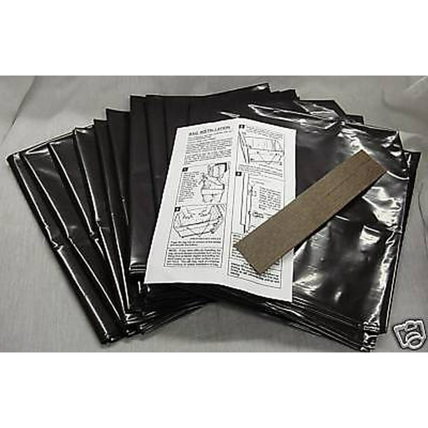 93620008 Genuine Broan Trash Compactor Plastic Bags package of 12