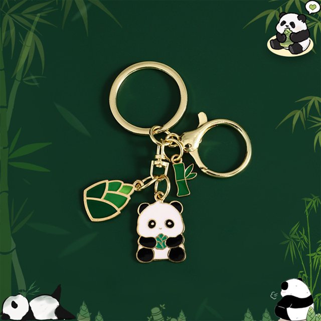 Rapeiae Cute Metal Keychain Multiple Cute Styles to Choose From Light weight and Portable Decorative Pendant