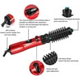 thumbnail image 4 of 3 in 1 Hot Air Styler and Rotating Hair Dryer,Cepillo Giratorio Secador De Cabello,3-in-1 Hot Air Styler and 360 Rotating Hair Dryer for Dry Hair, Curl Hair, Straighten Hair, 4 of 7