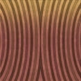 thumbnail image 1 of Ahgly Company Indoor Square Patterned Papaya Orange Area Rugs, 4' Square, 1 of 6