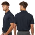 thumbnail image 2 of AllPro Men's Pro-Flex Sorona Polo T-Shirt, 60/40 Polyester/Sorona Casual Performance Polo Tee (Cloud-Blue, 2XL), 2 of 6