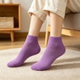 thumbnail image 6 of IKIBVTY 10 Pairs Womens Ankle Cotton Socks Low Cut Thin Short Breathable Sport Casual Socks, 6 of 8