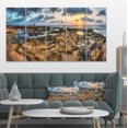 thumbnail image 1 of Rocky African Seashore Panorama - Oversized Beach Canvas Artwork, 1 of 3