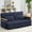 Blue, variant on ZAFLY Adjustable Floor Sofa Bed, Multi-Functional Bean Bag Chair, 6-Position Foldable Lazy Sofa with Armrest, Sleeper Sofa for Reading/Gaming - Blue, Full