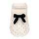 thumbnail image 2 of Methold Durable para un duradero perro elegante abrigo de invierno de piel de lujo ropa para perros pequeños y gatos con estilo Ropa para mascotas blanco lechoso S, 2 of 6