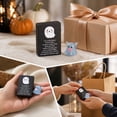 thumbnail image 3 of SDJMa Luminous Halloween Mini Positive Ghost Figurine, Glow in Dark Miniature Ghost Resin Statue with Positive Box for Halloween Basket Stuffer Home Office Table Decor, 1.1x0.9 inch, 1 Pc, 3 of 5