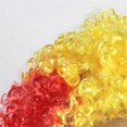 thumbnail image 3 of Universal Football Cap Men Women Wig Hat Breathable Soft for Outdoor Tournament Fan European Cup Games B, 3 of 5