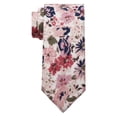 thumbnail image 1 of Corbata LHXzizizi de Algodón Floral Skinny 145x6 cm Rosa Azul, 1 of 6