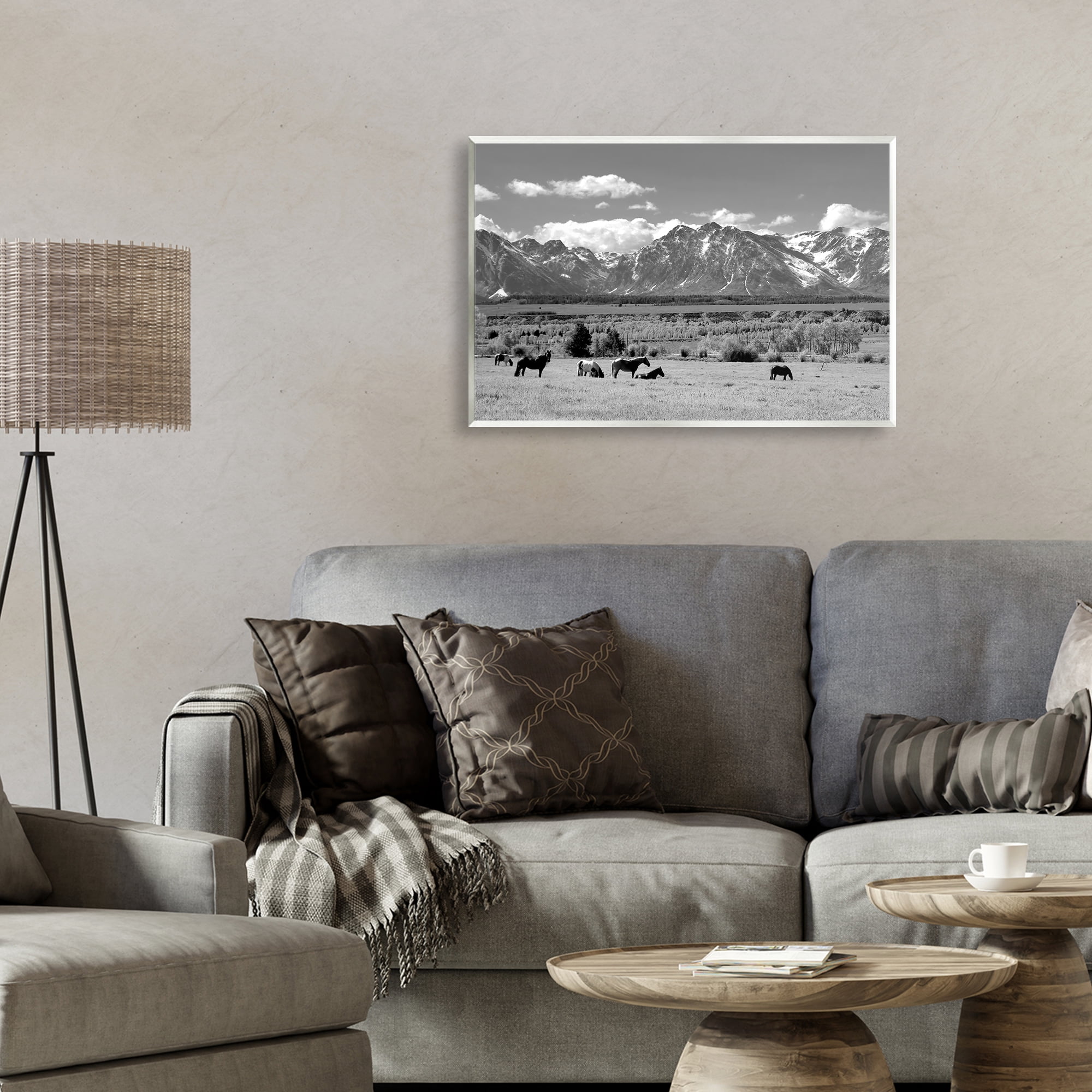 Stupell Industries Wyoming Ranch Horses Grazing Wall Plaque Art, design by Steve Toole