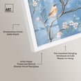 thumbnail image 4 of Birds in the Branches II Shadowbox Print Floral Wall Decor by Art Remedy, White Frame, 24 x 24, 4 of 7