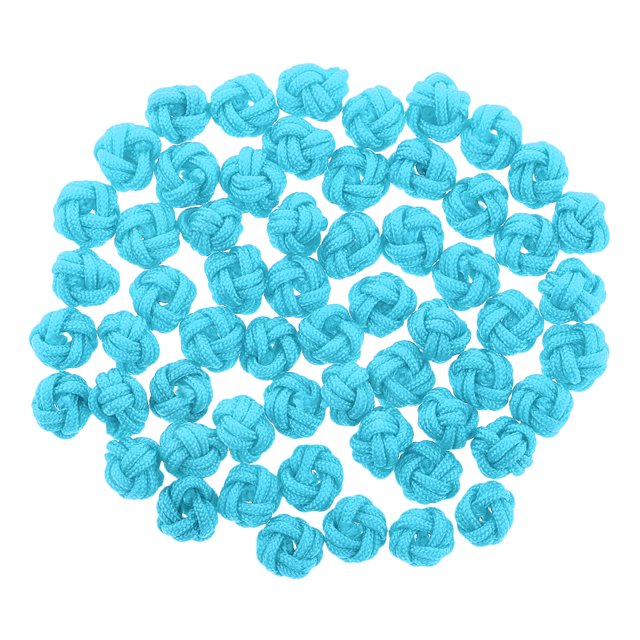 Paquete De 50 DIY Accesorios Crochet Balón Nudos Botones Chinos Sunnimix Manualidades