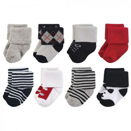 UPC: 0660168762037 | Little Treasure Baby Boy Newborn Socks  Tuxedo  6-12 Months