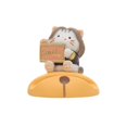 thumbnail image 2 of Estatuilla Creativa Soledad adorno escultura Soporte para teléfono Móvil gato, 2 of 10