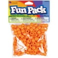 thumbnail image 2 of Fun Pack Acrylic Pony Beads 250/Pkg-Orange, Pk 6, Cousin, 2 of 2