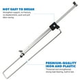 Tersarium Extendable Pullout Clothes Hanger Rod Sliding Hanging Rod