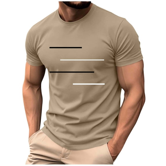 Maean Big and Tall Mens Workout Shirts Crew Neck Short Sleeve Athletic Running Gym Muscle Tees