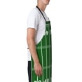 thumbnail image 3 of Lsque American Football Field1 Waterproof Apron Chef Aprons for Men Heavy Duty Chemical Work Apron Extra Long Grilling Aprons with Adjustable Bib Apron, 3 of 9