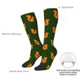 thumbnail image 4 of Goofa Bold Squirrel Silhouettes Pattern Adult Stockings, Color-Block Knee High Socks, Comfortable and Breathable, Soft and Stretchable, Sports, and Decoration, 4 of 6