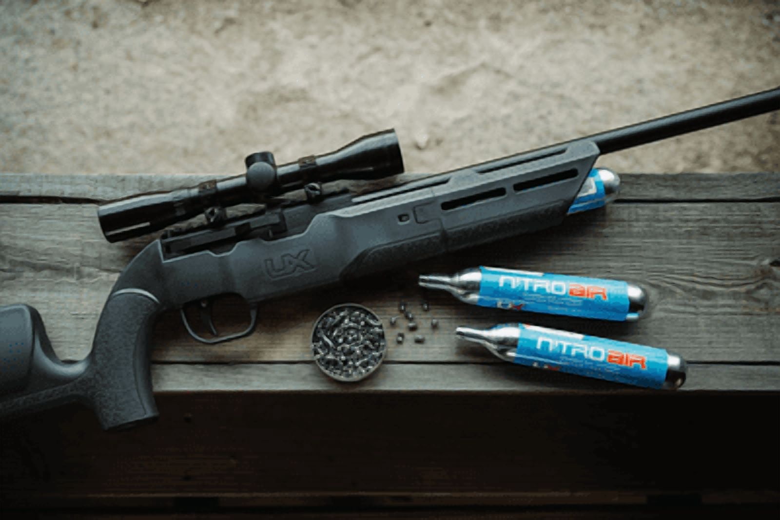 Umarex Komplete NCR .22 Caliber PCP Air Rifle with NitroAir Cartridge and 4x32 Scope