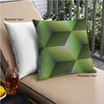 thumbnail image 2 of Ahgly Company Outdoor Square Patterned Throw Pillow, 18 inch by 18 inch, 2 of 6